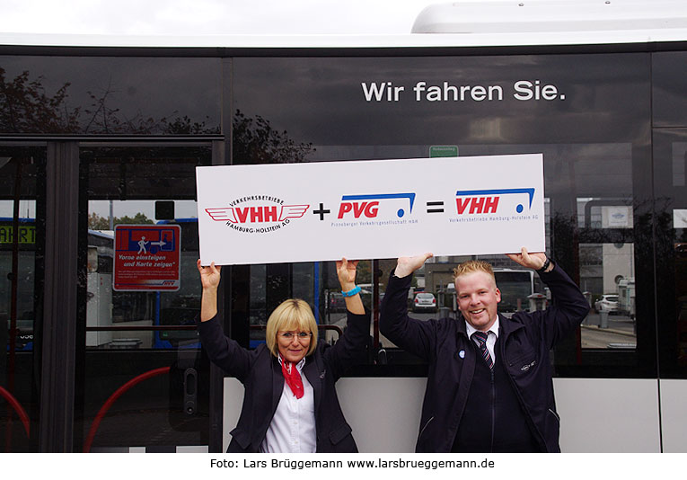 Die Verschmelzung der PVG und VHH zu einem Busbetrieb