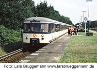 Der Bahnhof Hamburg Mittlerer-Landweg der Hamburger S-Bahn - Foto: Lars Br&uuml;ggemann
