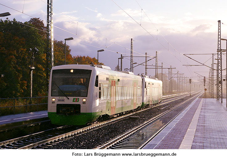 Die Erfurter Bahn im Bahnhof Neudietendorf