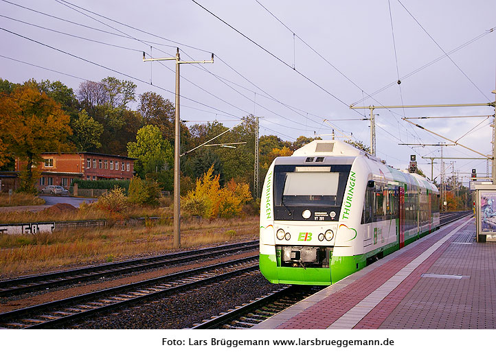 Bahnhof Neudietendorf - Erfurter Bahn - Itino