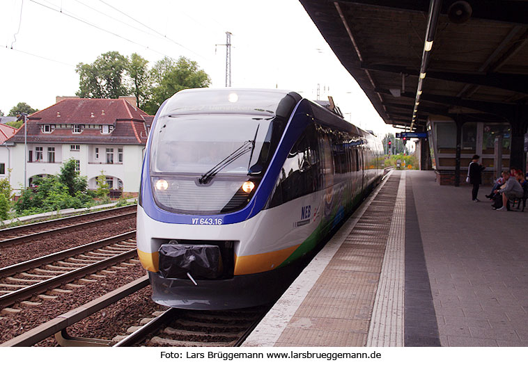 NEB Talent im Bahnhof Berlin-Karow