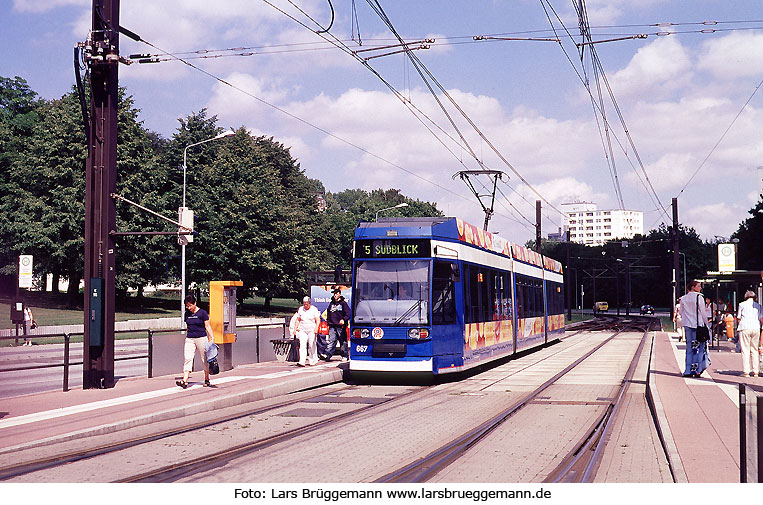 Die Straßenbahn in Rostock