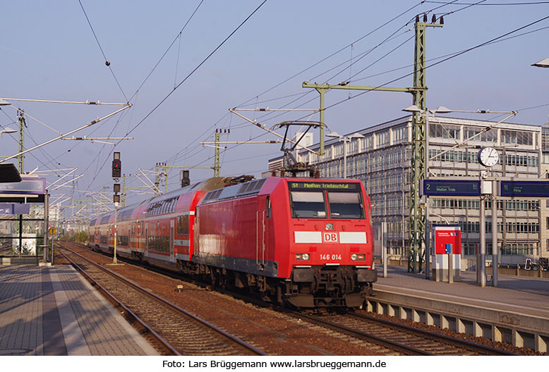 DB Baureihe 146 im Bahnhof Dresden Mitte