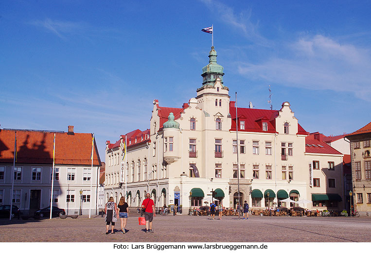 Die Stadt Kalmar in Schweden