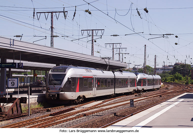 Abellio Flirt Triebwagen in Essen Hbf