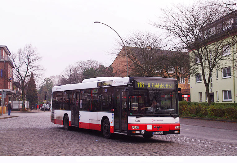 Hochbahn Bus U-Bahn Wandsbek-Gartenstadt