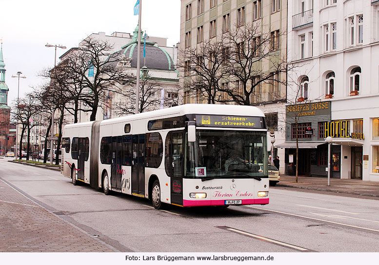 SEV Bus in Hamburg Hbf