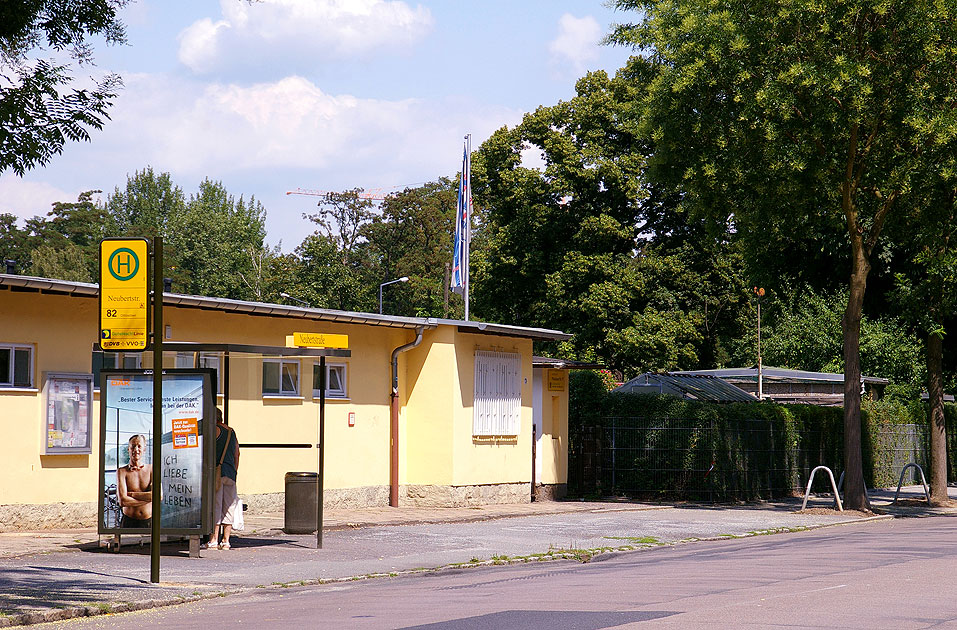 Haltestelle Neubertstraße in Dresden