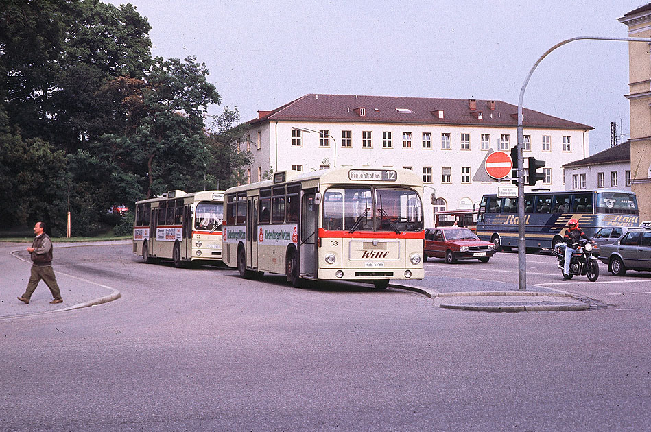Stadtbus in Regensburg am Hbf