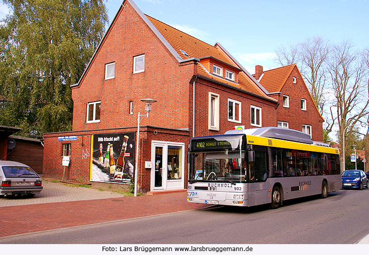 Foto vom Buchholzbus in Buchholz in der Nordheide