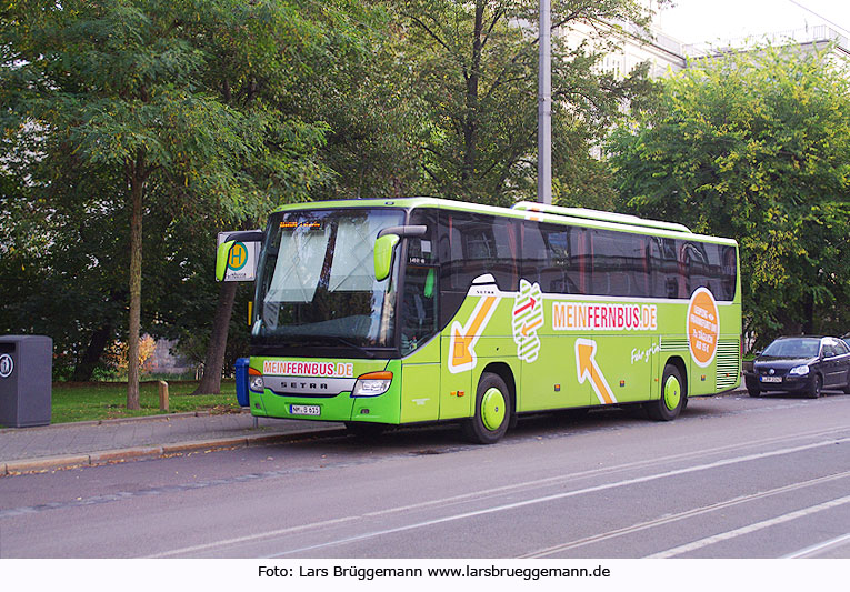 Foto MeinFernbus in Leipzig am Hauptbahnhof - Setra S 415 GT-HD