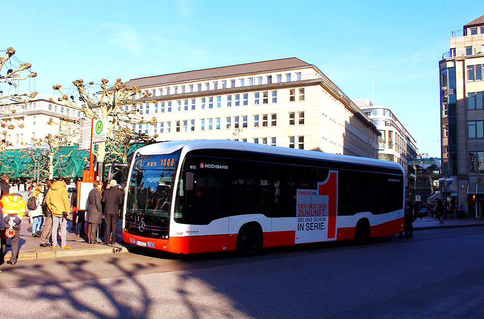 Das modernste Bussystem Europas: Der erste Ecitaro bei der Hochbahn in Hamburg