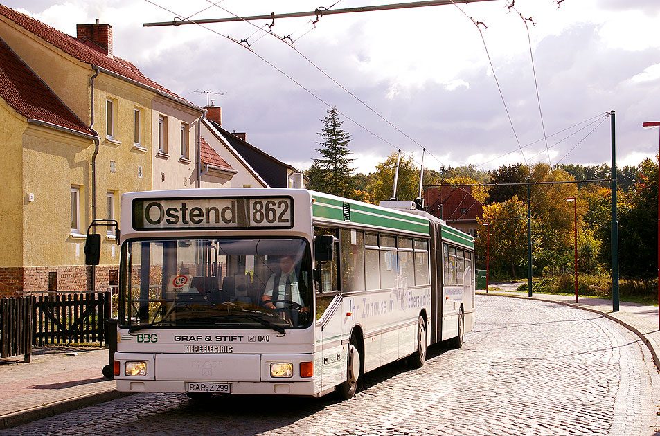 Innovative Elektromobilität in Eberswalde: Der Obus in Eberswalde