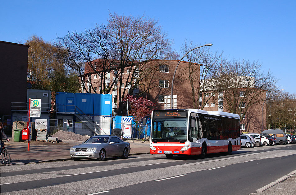 Wir haben Platz - leave no one behind - Bushaltestelle Kleine Marienstraße als Parkplatz für Autos