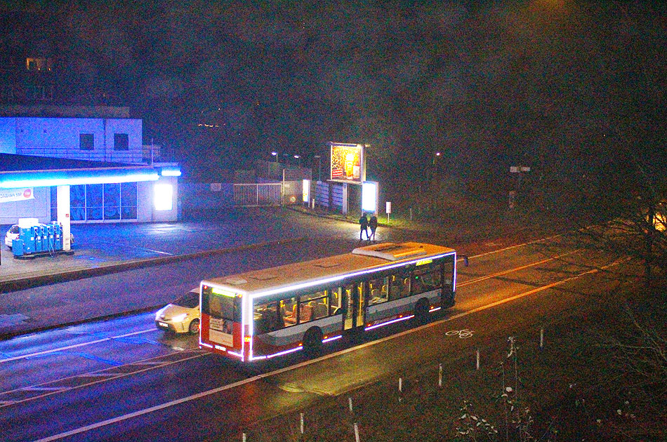 Abschiedsfahrt der Schnellbuslinie 37 in Hamburg