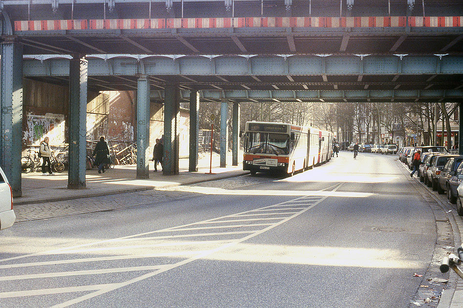 SEV Busse am Bahnhof Hamburg Sternschanze