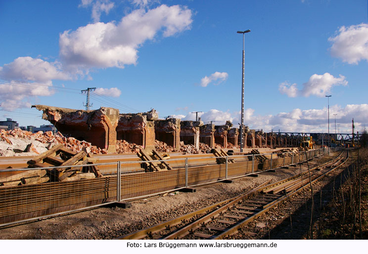 Die Hamburger Pfeilerbahn - der Abriß