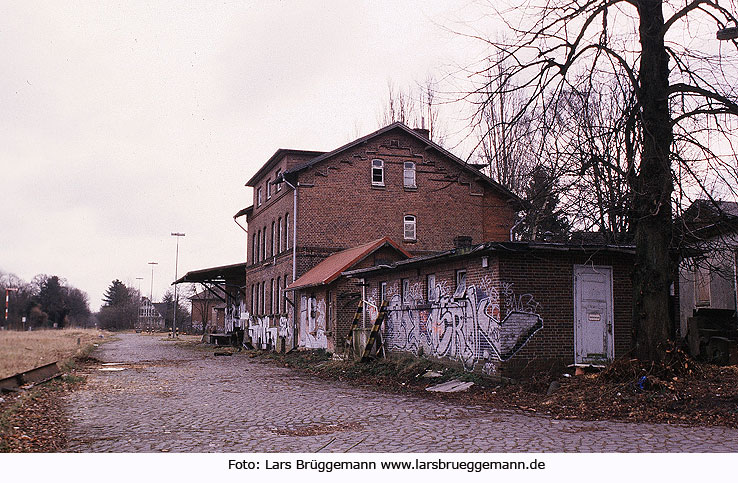 Güterbahnhof und Güterschuppen Klein Flottbek