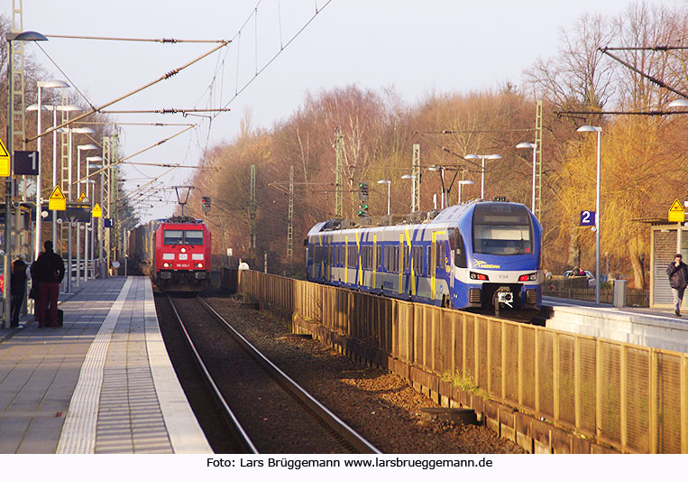 Meridian Flirt in Tornesch bei der Nordbahn