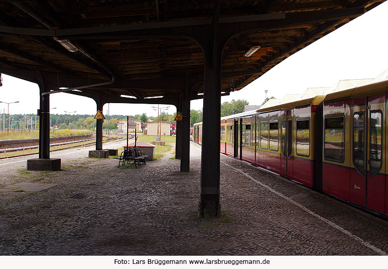 Der Bahnhof Erkner der Berliner S-Bahn