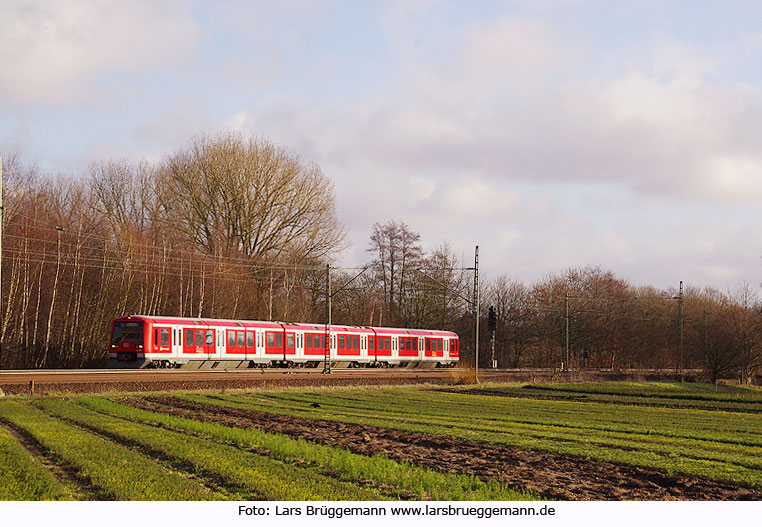 Die S-Bahn in Halstebenbek