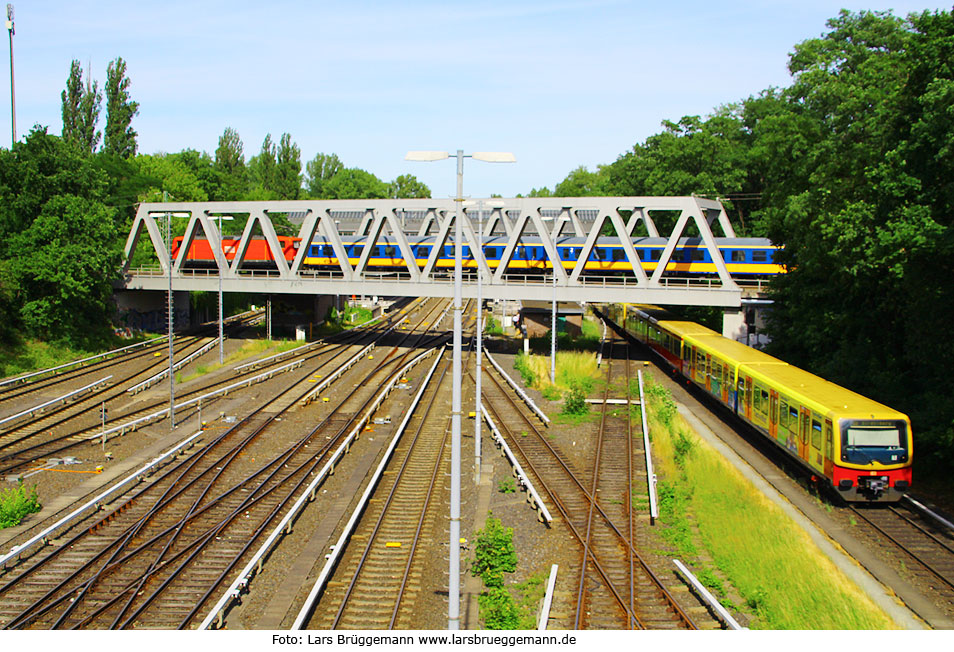 Bahnhof Berlin Westkreuz der S-Bahn in Berlin