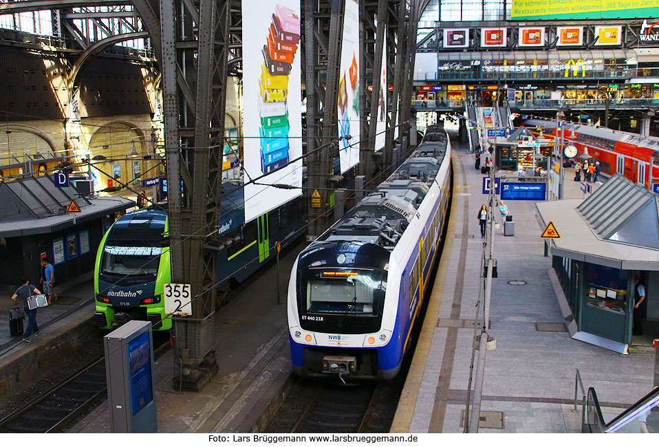 Nordwestbahn ET 440 in Hamburg Hbf