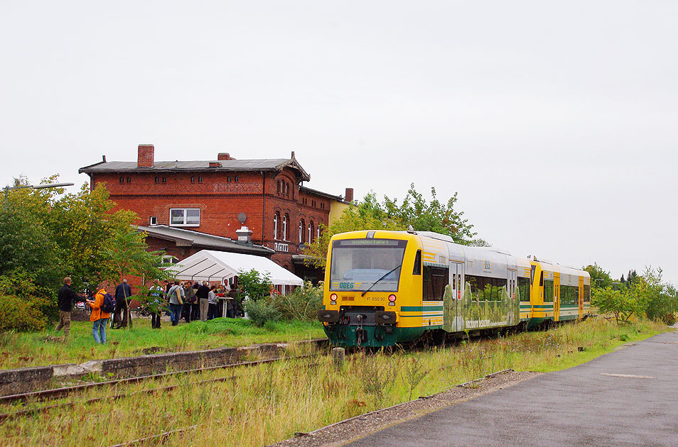 ODEG Regioshuttle im Bahnhof Lüchow