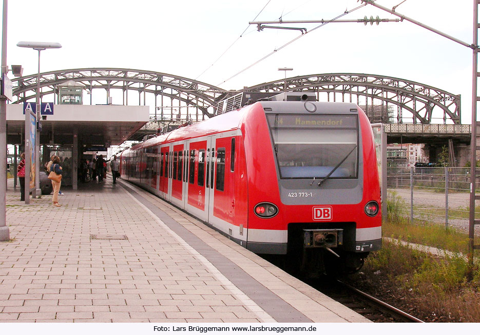 Die DB Baureihe 423 im Bahnhof München Hackerbrüceke