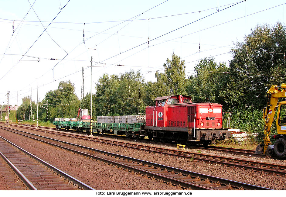 Eine ITL 106 im Bahnhof Buchholz in der Nordheide