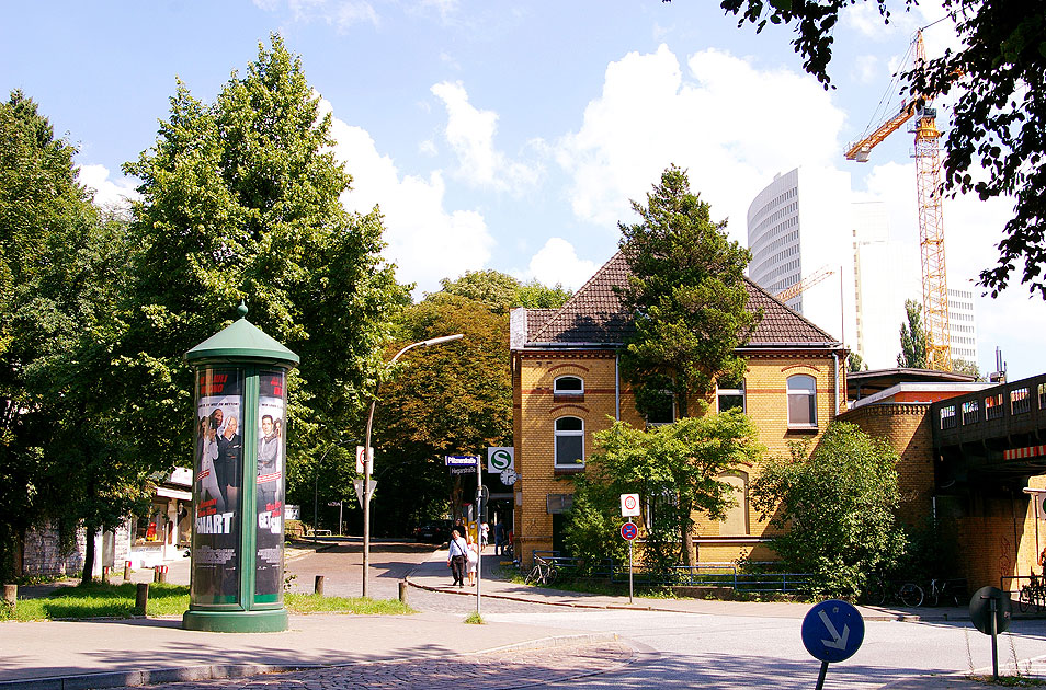 Der Bahnhof Bahrenfeld der Hamburger S-Bahn