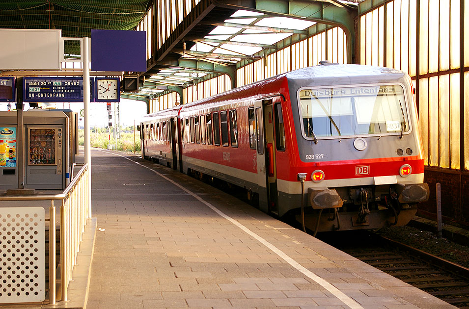 DB Baureihe 628 in Duisburg Hbf