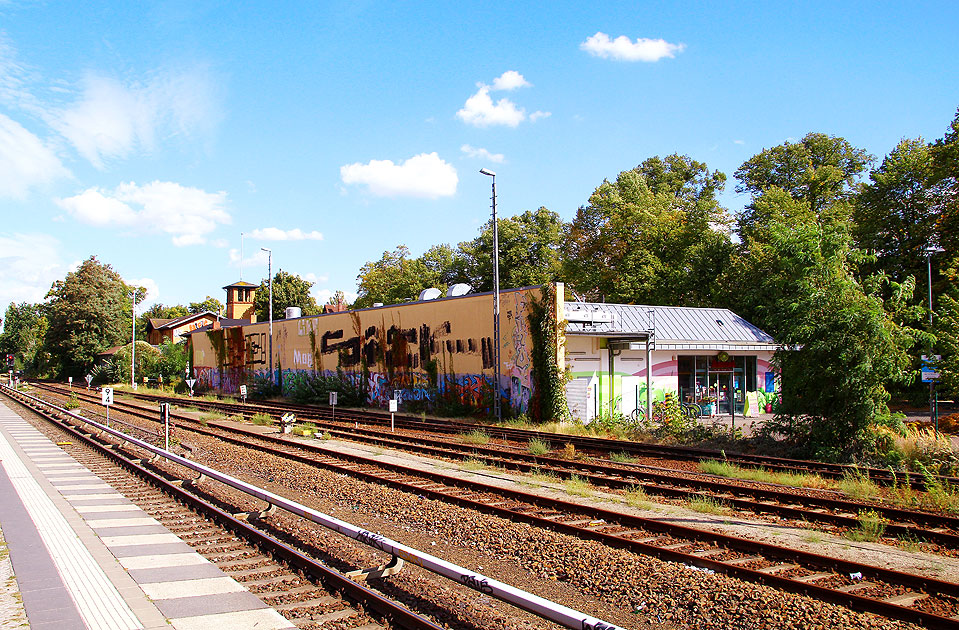 Der Bahnhof Lichterfelde West in Berlin