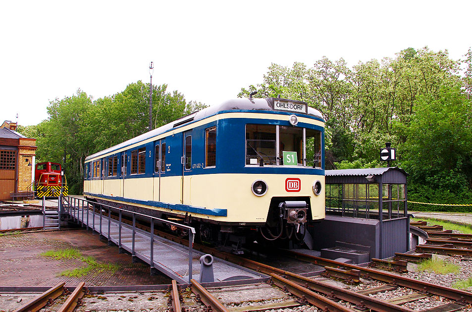 Der 471 462 im Bw Anhalter Bahnhof - Deutsches Technikmuseum