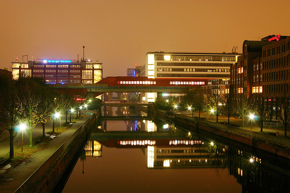 Der Bahnhof Hammerbrook in Hamburg