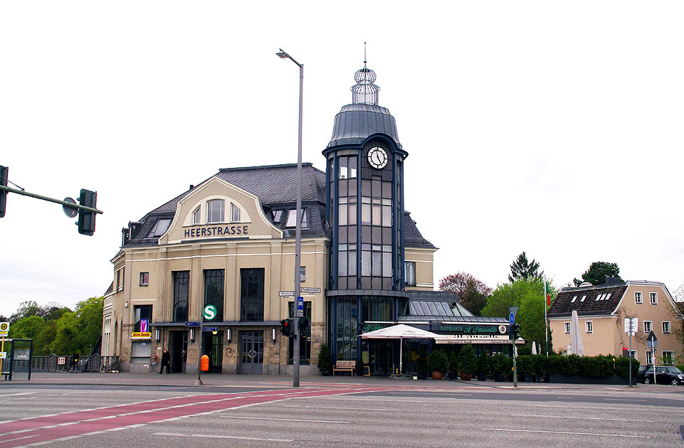 Der Bahnhof Heerstraße der Berliner S-Bahn