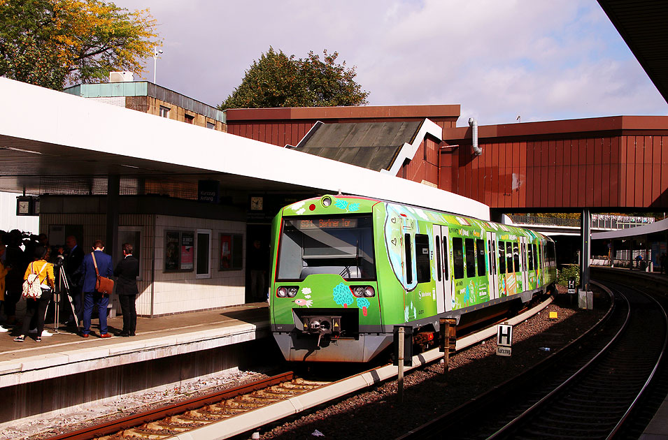 Der Klimazug der S-Bahn Hamburg GmbH