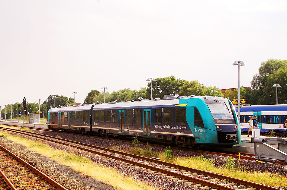 DB Baureihe 622 im Bahnhof Heide