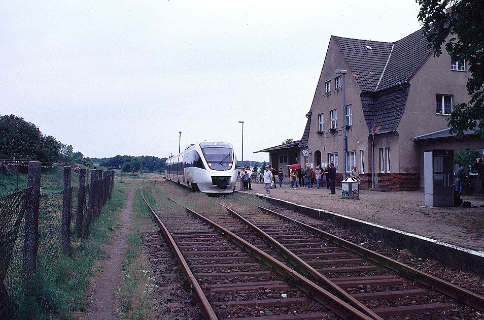 Ein OME Talent im Bahnhof Feldberg