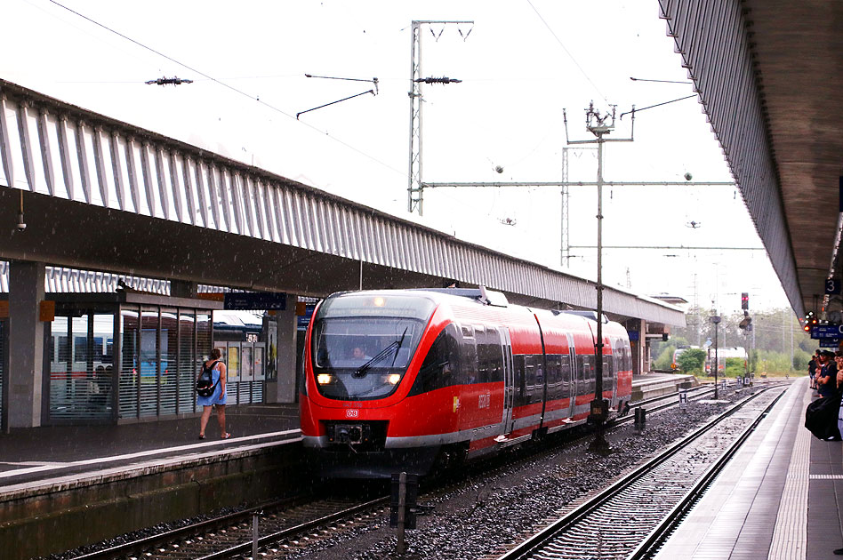 Ein Talent-Triebwagen in Münster Hbf