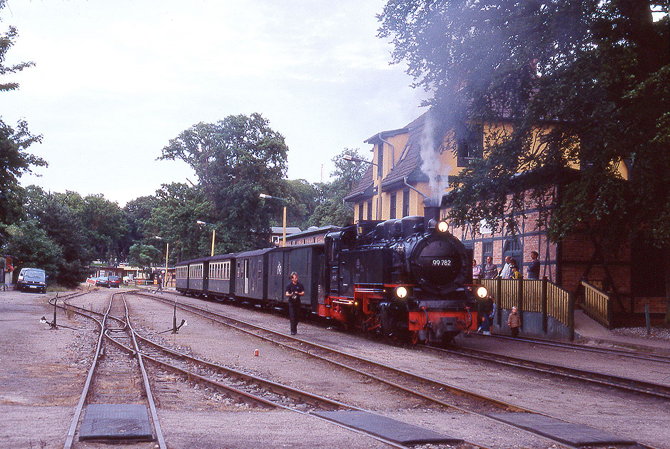 Der rasende Roland auf Rügen im Bahnhof Göhren