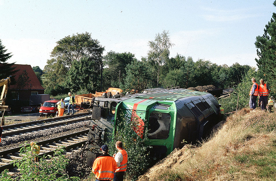 Zugunglück in St. Michaelisdonn an der Marschbahn - www.larsbrueggemann.de