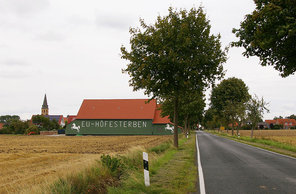 Hier fuhr mal die HPKE durch Hönnersum