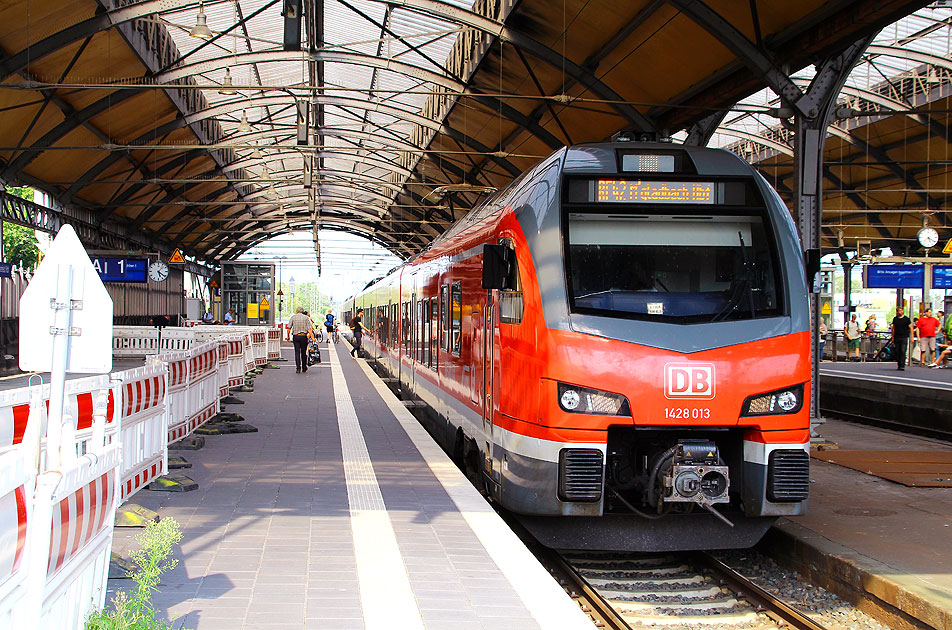 DB Baureihe 1428 in Krefeld Hbf