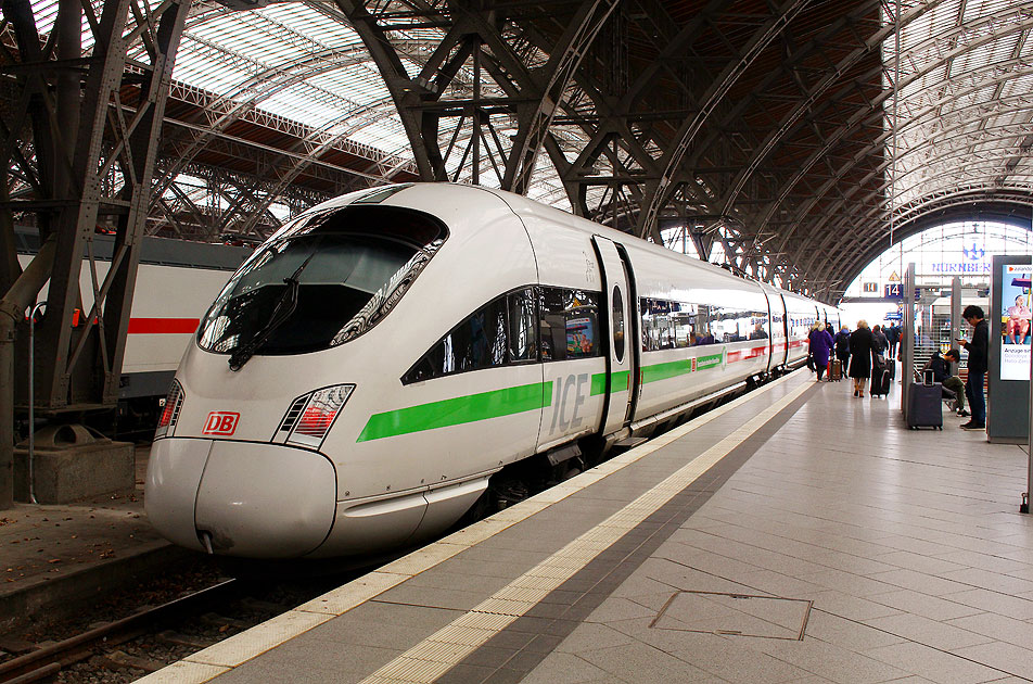 Ein ICE der Baureihe 415 in Leipzig Hbf