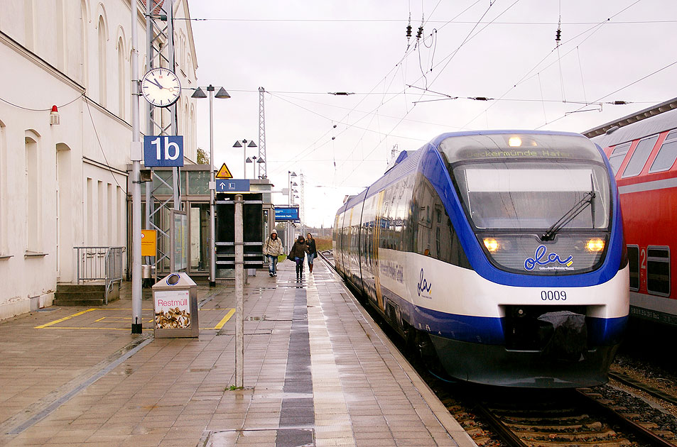 Ein Ola Talent im Bahnhof Bützow