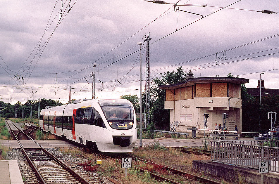 Ein OME Talent im Bahnhof Güstrow