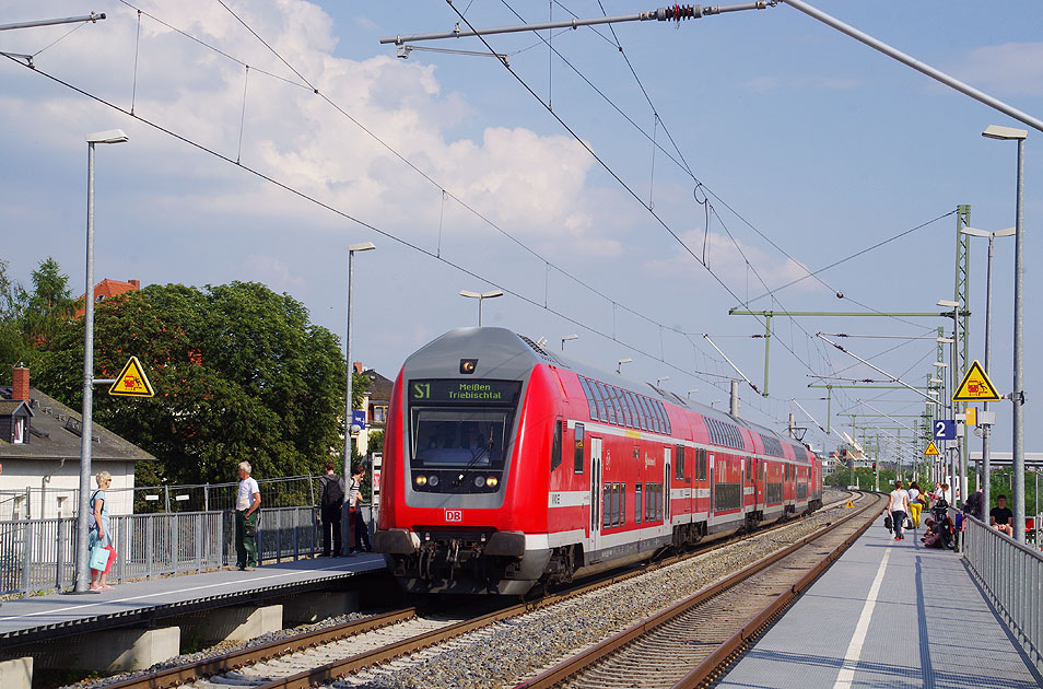 Bahnhof Dresden-Pieschen - S-Bahn Dresden