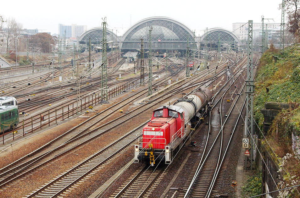 Foto DB Baureihe 294 in Dresden Hbf