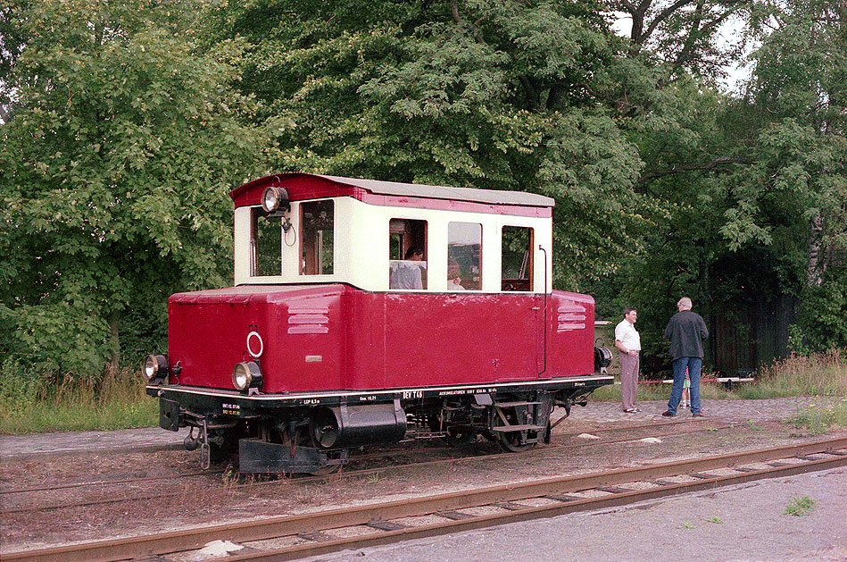 Das Akkumulatorenfahrzeug T 46 vom DEV in Heiligenberg